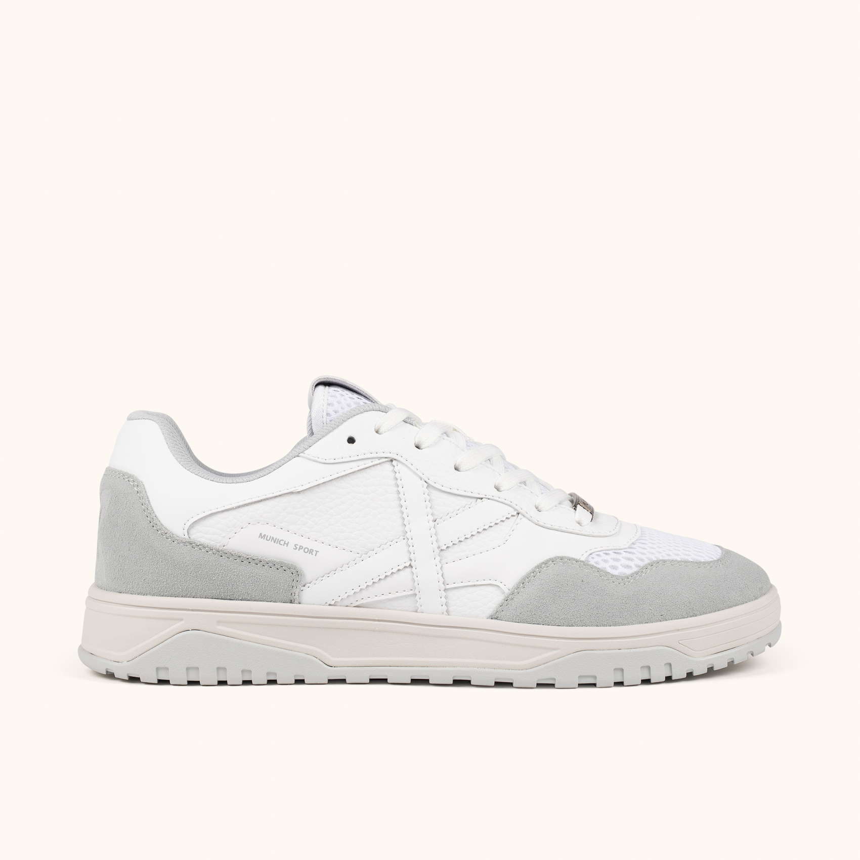 T&ecirc;nis Tennez Munich Branco / Cinza