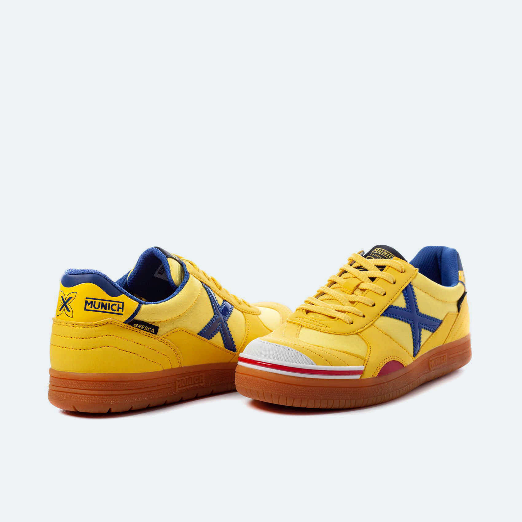 Miniatura 4.0 de Chuteira Futsal Gresca Amarelo Munich