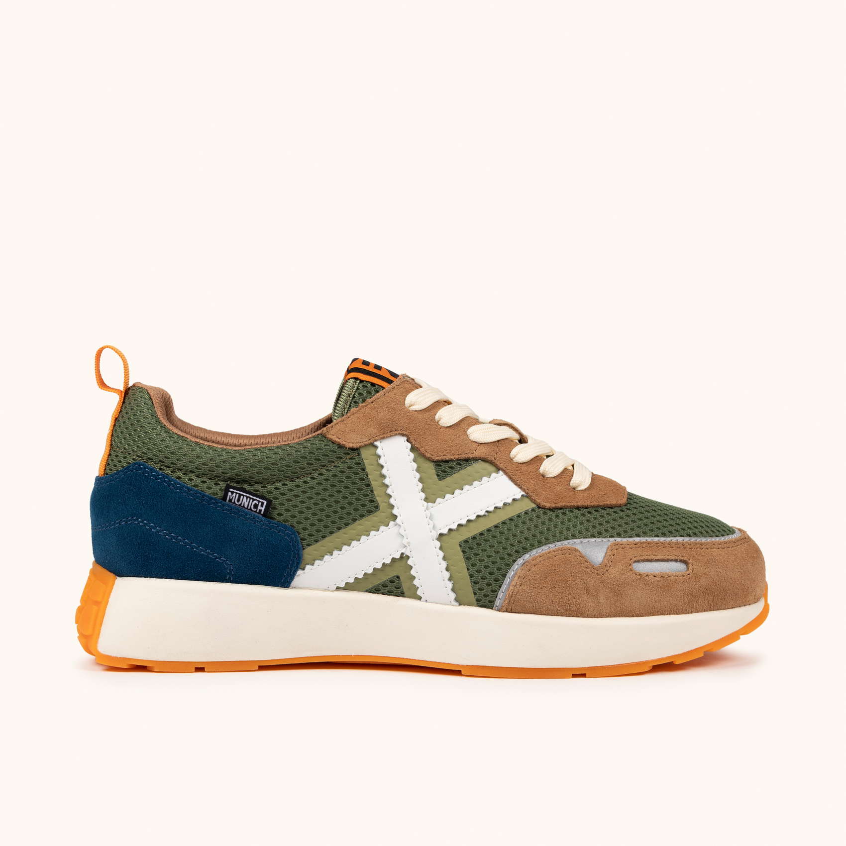 T&ecirc;nis Masculino Xemine Verde / Marrom