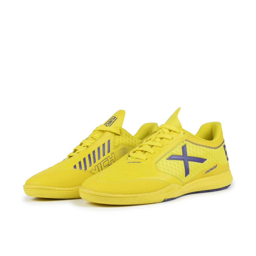 Miniatura 4.0 de Chuteira Futsal Rondo Amarelo Munich