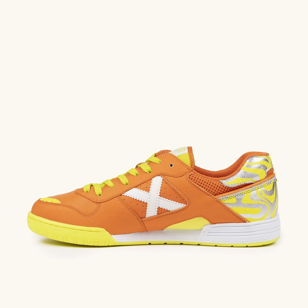 Chuteira Futsal Continental V2 Laranja